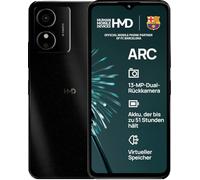 HMD Arc Smartphone 64GB 16.6cm (6.52") Nero Android™ 14 (Go Edition) Slot ibrido