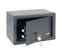 HMF 49200-11 Cassaforte a muro con chiave, cassaforte da armadio | 31 x 20 x 20 cm | Anthracite