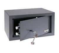 HMF Cassaforte a muro con chiave, cassaforte da armadio | 31 x 17 x 25 cm | Anthracite