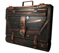 HMF Cassetta delle lettere anticata UNIKAT - Portariviste in rame