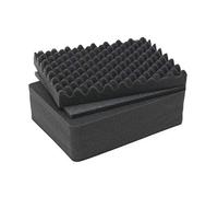 HMF ODR100 Inserti per valigie con schiuma a griglia per valigie fotografiche da esterno | Set da 3 | 31 x 23 cm