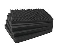 HMF ODR100 Inserti per valigie con schiuma a griglia per valigie fotografiche da esterno | Set da 5 | 51 x 35 cm