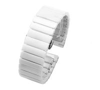 HMFANG Cinturino Da 20 Mm 22 In Ceramica Tra Acciaio Inossidabile Compatibile Con Huawei Smart Watch GT2/watch 2pro Orologio Samsung(C white,22mm)