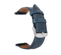 HMFANG Cinturino per orologio da polso da 22 mm, 20 mm, 18 mm, a sgancio rapido, nero, rosso, marrone, per uomo e donna, compatibile con Fossil, 20mm, Agata