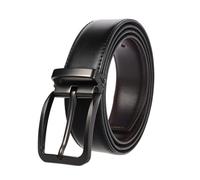 HMFang Uomini di lusso Cinture H Lettera Automatica Fibbia Automatica Cabina di coccodrillo Cinture in vera pelle adatta for gli uomini Dress Brand Famous cinturino ZD2141(115CM,Gold)