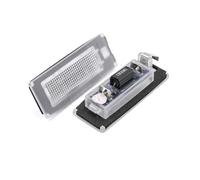 HMGWLCGH Luce Targa Bianca Per Lancia Ypsilon 2003-2011, Faro Posteriore LED, Antipioggia, Antivento e Antineve