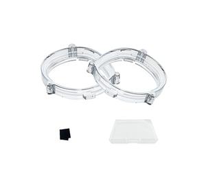 HMHAMA 1 paio di lenti magnetiche anti-luce blu per miopia per Meta Quest 3, lenti da prescrizione per miopia per accessori VR (-4.5D)