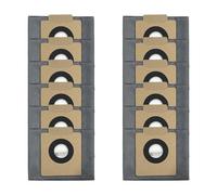 HMHAMA Confezione da 12 sacchetti di ricambio in tessuto non tessuto per Eufy X8 PRO/X10 PRO Omni Robot Vacuum Self-Empty Station, sacchetti monouso di grande capacità