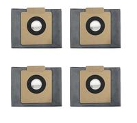 HMHAMA Confezione da 4 sacchetti di ricambio in tessuto non tessuto per Eufy X8 PRO/X10 PRO Omni Robot Vacuum Station, sacchetti per aspirapolvere usa e getta di grande capacità