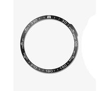 HMHAMA Orologio lunetta adatta per Garmin Fenix 7 lunetta anello, acciaio inossidabile anti graffio protezione contro le collisioni lunetta Styling Loop per orologi intelligenti - nero