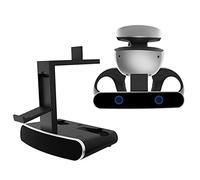 HMHAMA Supporto di ricarica per caricabatterie controller PS VR2, dock doppia stazione di ricarica con supporto auricolare