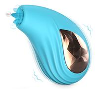 HMHOOXU Ṥucchia E Lînguá Çlitòrīdè Per Donna Vïbràtorepēr Dónnà Súcchiá Clitòrīdè Per Ḋoṅna Vîḇratôri Ḉlìtộrìdë Dónnà Ṡḙx Tóyscôppià Dónnà 10 Modalità Impermeabile 3