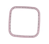HMIASFMK Womans Diamond Watch Lite Shell Ladies Watch Smart Smartwatch Protector Bumper Relojes Reloj Inteligente Lite Cover Protector Miss Case Rosa Mosaico, 3.5X4.5X1cm
