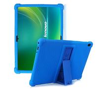 HminSen Custodia in silicone per Lenovo Smart Tab M10 da 10,1", compatibile solo con tablet TB-X605F, TB-X505F, I, L, X e P10 (TB-X705F) (blu navy)
