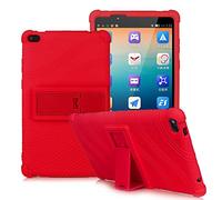 HminSen - Custodia in silicone per Lenovo Tab E8, leggera, antiscivolo, antiurto, per tablet Lenovo Tab E8 TB-8304F TB-8304F1, colore: Rosso