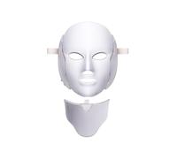 HMLSYZX Maschera per Terapia della Luce del Viso, Maschera per la Pelle a LED a 7 Colori, per Il Ringiovanimento e Il Rassodamento della Pelle di Viso e Collo