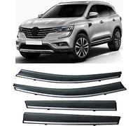 HMLTD Deflettori Aria per Renault Koleos 2017 2018 2019 2020 2021, Auto Finestrino Laterale Antipioggia Protezione Sole Visiere Deflettore Parabrezza