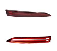 HMNMXQ Luce Terzo Stop 2 Pezzi per Hyundai per Solaris per Accent 2017-2019 Auto LED Posteriore Lampada Nebbia Paraurti Luce Auto Freno Riflettore Luce Terza Luce Stop Freno