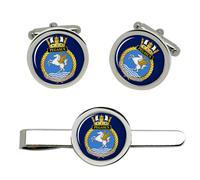 HMNZS Pegasus Gemelli E Set Fermacravatta Della Royal New Zealand Navy