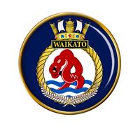 Hmnzs Waikato, Reale New Zealand Blu Scuro Spilla