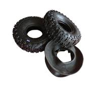 HMParts 2 pneumatici quad, 4.10-4, con 2 tubi per ATV, quad, trattore prato, tosaerba, quad, elettroquad, spazzaneve