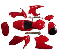 HMParts Pannello Set Completo Rosso con Panchina Tasca Bici