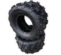 HMParts Pneumatici 18x9.50-8 33F Set (2x) JUNKAI per cerchione 8x7.00" trattore, tosaerba, quad, ATV, spazzaneve
