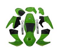 HMParts Pocket Bike Carenatura Set Completo - Verde/Nero
