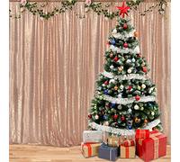 HMQIANG - Tende per sfondo con paillettes, 1,5 x 2,5 m, 1 pannello con paillettes glitterate, per feste, compleanni, matrimoni, decorazioni