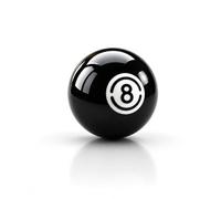 HMQQ Pallina da biliardo bianca da 5,4 cm, 170 g, singola | Pallina da biliardo in resina lucida con rotolo bilanciato per sostituire una palla persa, usurata o ingiallita su tavoli di