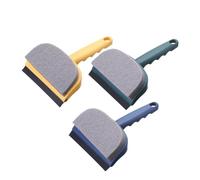 HMRMZBD 2 in 1 Pulitore per vetri a doppia faccia (3/5 pezzi) Spazzola per la pulizia di piastrelle e bagno spugna per pulire vetri auto spazzola