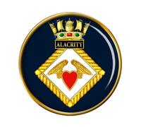 Hms Alacrity, Reale Blu Scuro Spilla