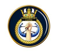 HMS Bamborough Castle, Spilla Della Royal Navy