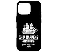 HMS Bounty Pitcairn Island Mutiny Fletcher Christian Tahiti Custodia per iPhone 16 Pro