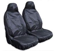 HMS Coprisedili Impermeabili per Ford Ranger, Colore Nero, 2 Anteriori 1+1