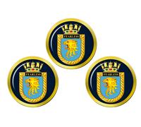 HMS FEARLESS, Marcatori Di Palla Da Golf Della Royal Navy