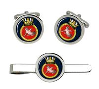 HMS Fierce, Gemelli Royal Navy E Fermacravatta Set