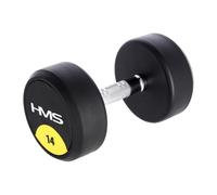 HMS HG Pro - Manubrio rotondo con rivestimento in gomma, dimensioni: 14 kg