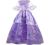 Hms Isabella Madrigal Disney Encanto Bambine Fiore Abito Costume Halloween 1170