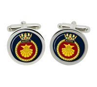 HMS KEPPEL, Cufflinks Della Royal Navy In Scatola