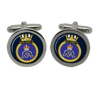 HMS King George V, Cufflinks Della Royal Navy In Scatola