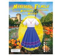 Hms Luisa Madrigal Disney Encanto Magico Bambini Abito Costume Halloween 1171