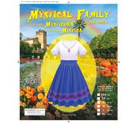 Hms Luisa Madrigal Disney Encanto Magico Bambini Abito Costume Halloween 1171