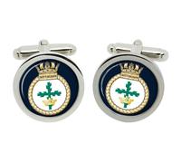 HMS NOTTINGHAM, Cufflinks Della Royal Navy In Scatola