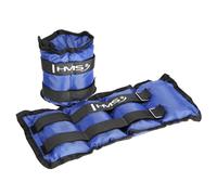 HMS Polsini di Peso per Polsi e Caviglie, 2 x 1,5 kg, ob03, Blu