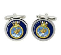 HMS Revenge, Cufflinks Della Royal Navy In Scatola