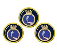 Hms Scimitarra, Reale Blu Scuro Palla da Golf Marcatori
