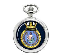 Hms St. Kitts, Reale Blu Navy Tasca Orologio