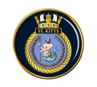 Hms St. Kitts , Reale Blu Scuro Spilla