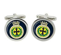 HMS TRAFALGAR, Cufflinks Della Royal Navy In Scatola